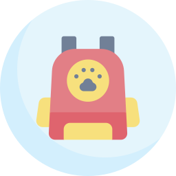 Pet carrier icon
