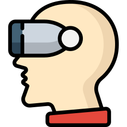 Virtual reality icon