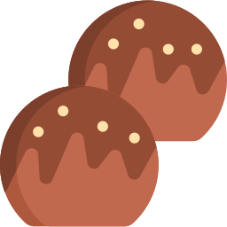 palline di cioccolato icona