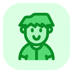 empleado masculino icono