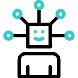 robótico icono