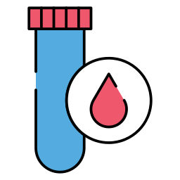analisi del sangue icona