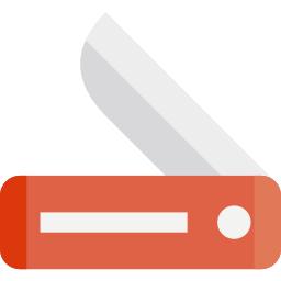 Складной нож иконка