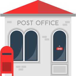 oficina postal icono