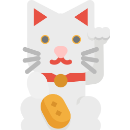 maneki neko icona