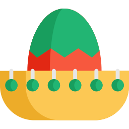 Mexican hat icon