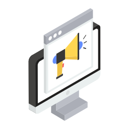 Video marketing icon