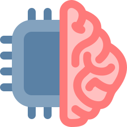 tecnología de inteligencia artificial icono