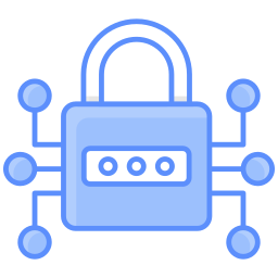 bloqueo cibernético icono