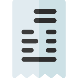 Receipt icon