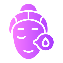 piel hidratada icono