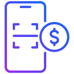 código de escaneo icono
