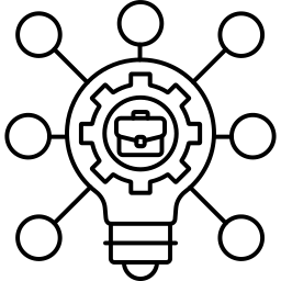 ciclo creativo icono