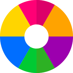 Roda de cores Ícone