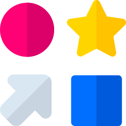 Formas y símbolos icono