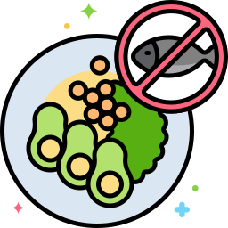 vegetariano icono