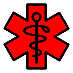 vara de asclepio icono
