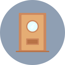 puerta icono