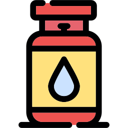 cilindro de gas icono