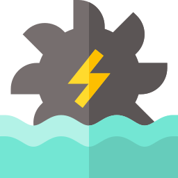 Ocean energy icon
