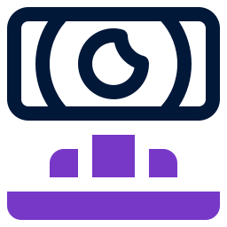 cámara web icono