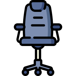 Office chair icon