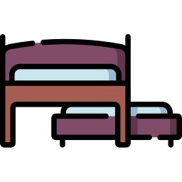 Кровать-раскладушка иконка