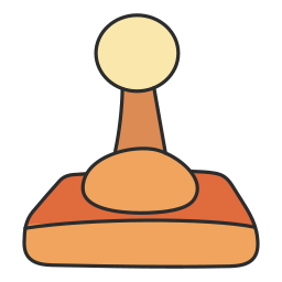 palanca de mando icono