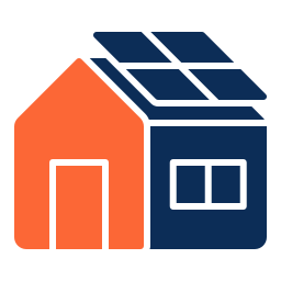 Solar panel icon