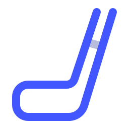 Hockey stick icon