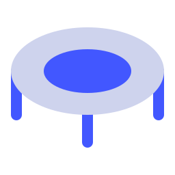 trampolín icono