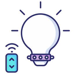 energía inteligente icono