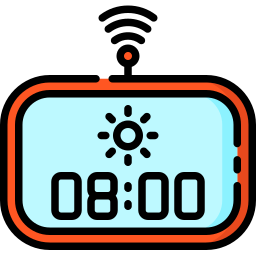 Smart clock icon