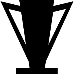 trofeo de campeón icono
