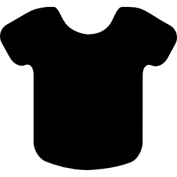camiseta de algodón icono