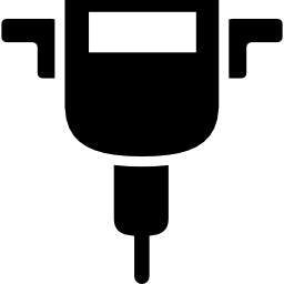 Pneumatic drill icon