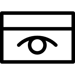 Оконный глаз иконка