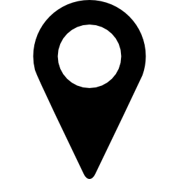 puntero de ubicación del mapa icono