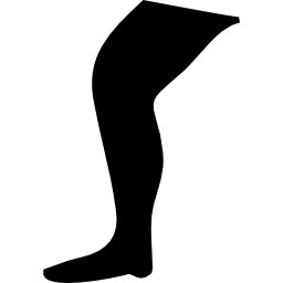 gamba lunga icona