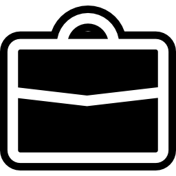 Closed luggage icon