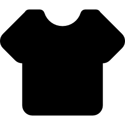 schwarzes kurzarmhemd icon