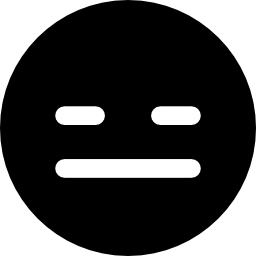 Emoticon with sad face icon