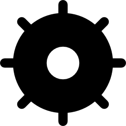 timón de barco icono