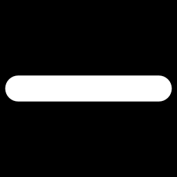 linea horizontal icono