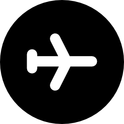 signo de vuelo icono