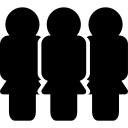 grupo de mujeres icono