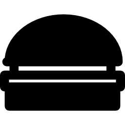 hamburger au fromage Icône