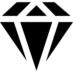 contorno diamantato icona