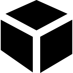vierkante kubus icoon