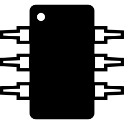 circuito integrado icono